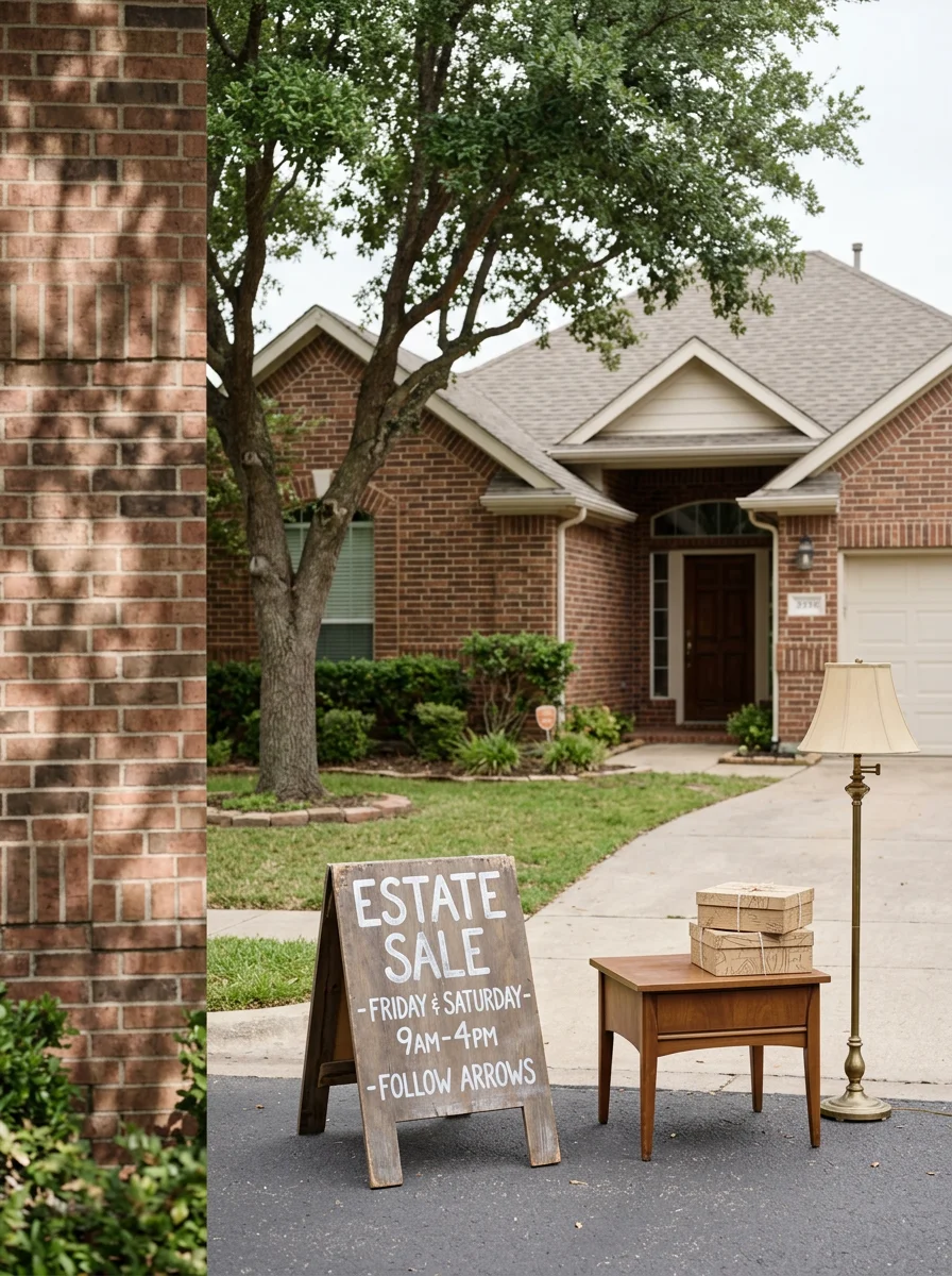 Professional estate sale and auction services for Euless TX homes and businesses